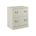 thumbnail image 1 of Bush Furniture Saratoga 2 Drawer Lateral File Cabinet, Linen White Oak, 1 of 7