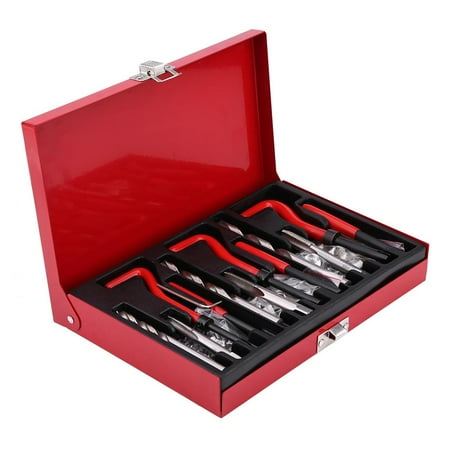 Tap Reseating Tool - Yosoo Thread Repair Tool Kit,Thread Repair Tool,88Pcs Thread Repair Tool Kit M6 M8 M10 Tap Drill Insert Set