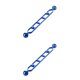 thumbnail image 4 of Bearachild 5 7 9 11 pulgadas cabeza de bola doble 1 adaptador de articulación brazo de extensión para abrazadera de mariposa subacuática montaje Azul 279.4 mm 2piezas, 4 of 5