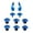 Blue, variant on Replacement Controller Analog Joystick Game Controller Buttons Analog Joystick Metal Thumbsticks for Controller
