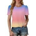 thumbnail image 4 of Tops for Women Trendy Tunics, Blouses for Women Fashion 2025 Sexy Tunic Shirts to Wear with Leggings Summer Clothes for Mature Women 2025 Vacation Clearance Deals, 4 of 6