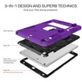 thumbnail image 4 of BENTOBEN iPad 9/8/7th Generation Case with Pencil Holder, Case for iPad 2021/2020/2019 10.2",Deep Purple, 4 of 5