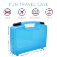 Little People Case, Toy Storage Carrying Box. Figures Playset Organizer. Accessories For Kids by