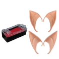 thumbnail image 1 of Billuyoard Halloween Vampire Denture Set Realista Fairy Ears Cosplay Dentadura Masquerade Props Vampire Cosplay Tool Set con Vampire Fangs Kits de decoración para fiestas No.2 Billuyoard HA026612-02, 1 of 1