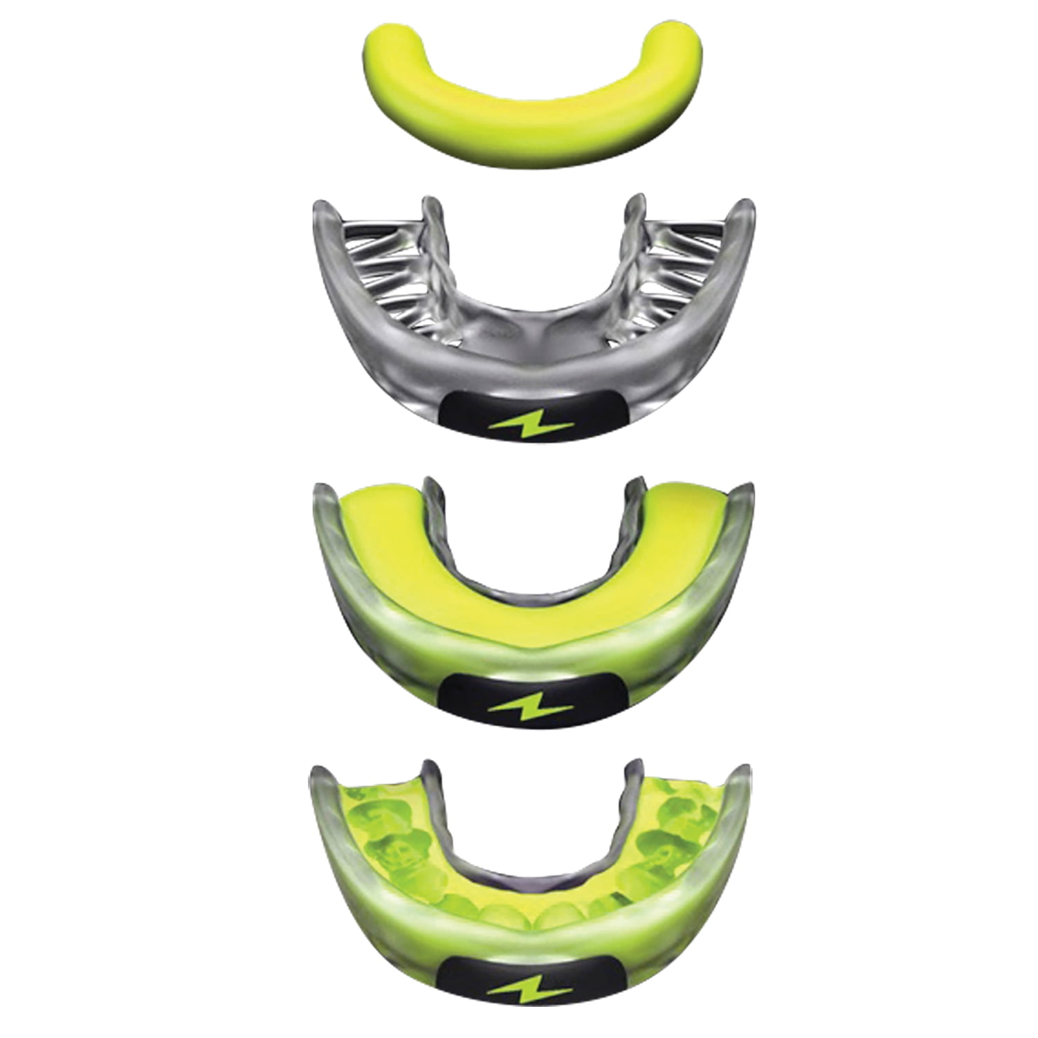 Zone Mouthguard Impact EVA and PVS Athletic Mouthguard, No Flavor (Youth, Cobalt Blue Putty) , ZAYLN001A