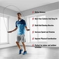 thumbnail image 3 of Bienvenido Ajustable - Cuerda para Saltar con Asas de Espuma - Entrenamiento de Resistencia Rápida para CrossFit, MMA, Boxeo, 3 of 5
