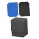 thumbnail image 1 of Caja contenedora para baraja de cartas coleccionables con capacidad para más de 100 cartas y separadores. Soporte para tarjetas de juego. Gris, 1 of 9