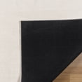 thumbnail image 6 of Cadence Tonee Shag Solid Color Cream Area Rug, 8x10, 6 of 8