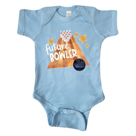 

Inktastic Future Bowler Bowling Ball and Pins Gift Baby Boy or Baby Girl Bodysuit