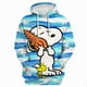 thumbnail image 3 of Sudadera con capucha con estampado de dibujos animados de Snoopy Kawaii para mujer, ropa deportiva holgada informal suave para mujer, sudadera de polar cálida para mujer 2024, 3 of 4