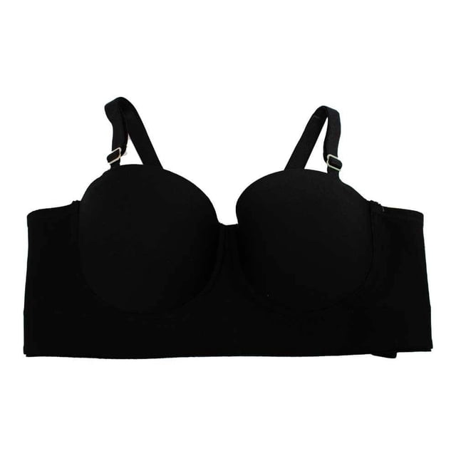 Brassiere Bras Jade para Dama Tiras en Espalda Negro Talla 38C