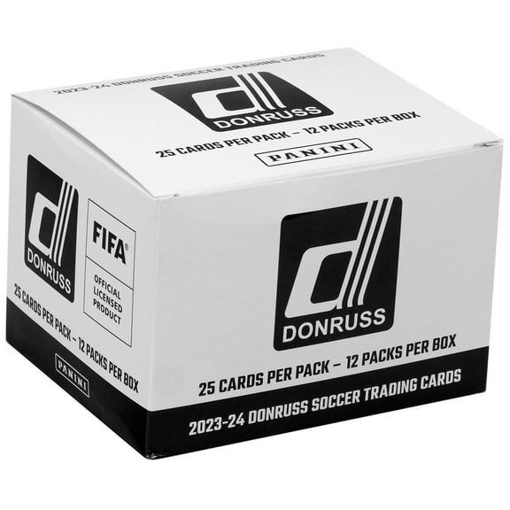 2023-24 Panini Donruss Soccer 12 Pack Fat Cello BOX