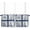 Borderedthh71648, variant on 24 Inch Long Tier Curtains for Kitchen, Nautical Blue Retro Sailboat Seagull Bathroom Window Curtains Rod Pocket Short Curtains Window Treatment Tiers for Living Room Farmhouse 2 Panels