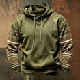 thumbnail image 3 of Western Hoodies for Men Long Sleeve Relaxed Fit Casual Hooded Sweatshirt with Pockets Vintage Cowboy Country Pullover Hoodie, 3 of 5