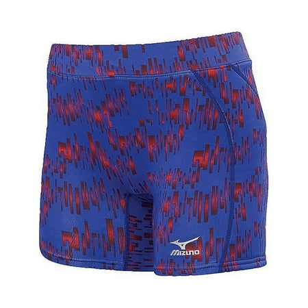 UPC: 0889961161933 | Mizuno Women s Nighthawk Sliding Shorts Size Extra Extra Small Royal-Red (5210)