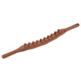 thumbnail image 3 of Guasha Massage Rod, Guasha Massage Stick Handheld Beech Wood Dredging Meridians Fatigue Relief Double Row  For Neck For Home, 3 of 8