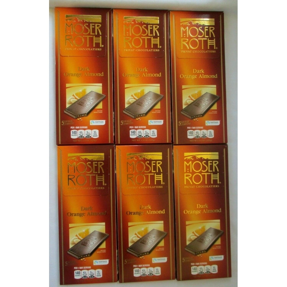 6 MOSER ROTH PREMIUM CHOCOLATE 