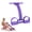 Purple, variant on Gropething Resistance Band, Multifunction Elastic Tension Rope for Yoga, Stretching and Full Body Workout