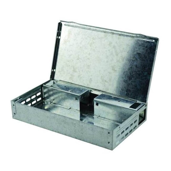 Manufacturer Varies Mouse Trap,2 in H,Silver 32J089