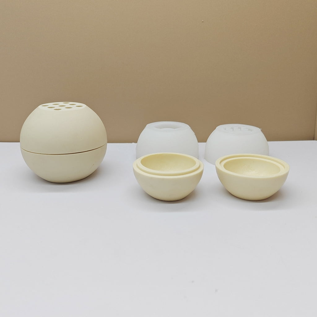 WINDLAND Versatile Silicone Mold Reusable Candle Tray Molds Silicone Censer Molds Perfect for Crafting Concrete Aromatherapy Cups