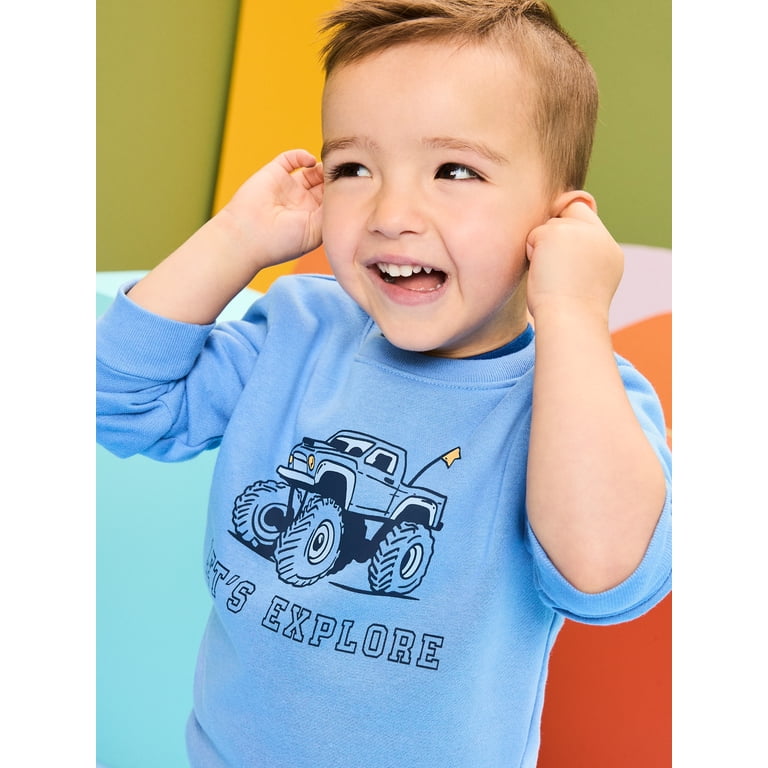 Garanimals Baby & Toddler Boys Graphic Fleece Sweatshirt photo 2