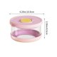 thumbnail image 3 of Fiambrera de vidrio para microondas con separadores,recipiente sellado para alimentos,ensaladas,frutas,bento. Incluye palillos (rosa,1 unidad). Rkxzt, 3 of 8