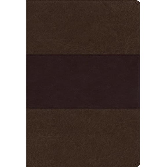 KJV Super Giant Print Reference Bible, Saddle Brown Leather Touch - May 2020
