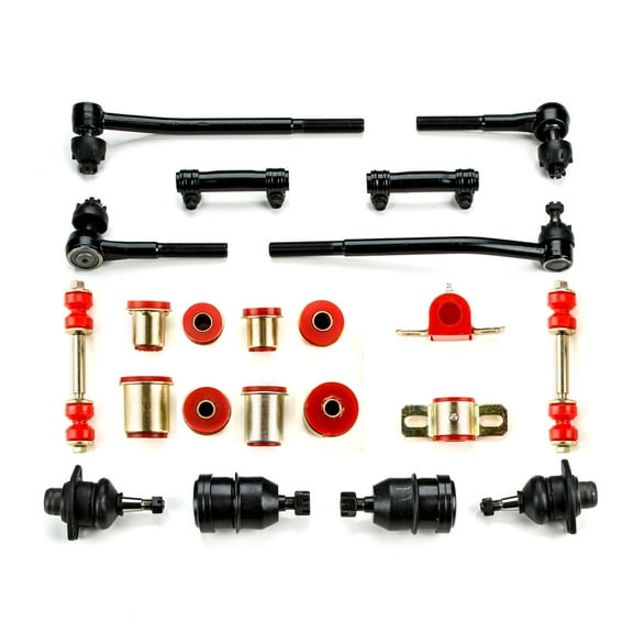 Red Polyurethane Front End Suspension Rebuild Kit Fits 1974 Chevrolet Camaro