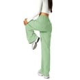 thumbnail image 5 of FINALGANG Girls Casual Sweatpants Kids Bow Print Wide Leg Drawstring Waist Loose Fit Casual Athletic Trousers For Daily Wear Outdoor Activities Leisure Bottoms, 5 of 8