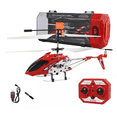 thumbnail image 2 of Dron Helicóptero Recargable Con Control Remoto Rojo/Blanco, 2 of 5