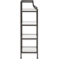 thumbnail image 3 of Crosley Furniture Aimee Short Glass Etagere, Oil Rubbed Bronze, 3 of 5
