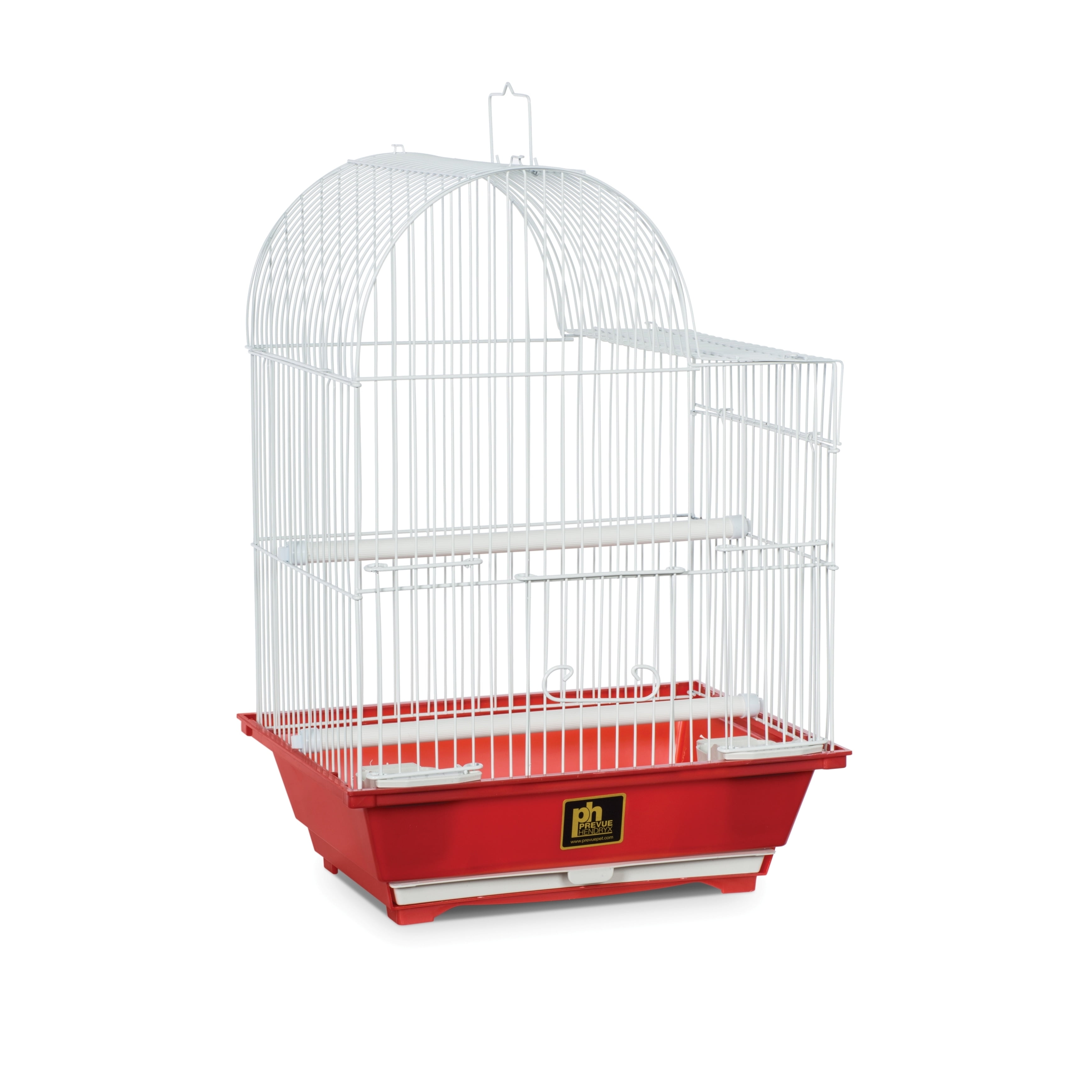 Petite cage pour oiseaux rouge de Prevue Pet