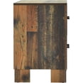 thumbnail image 6 of Pemberly Row Wooden 2 Drawer Nightstand in Rustic Pine Finish, 6 of 8