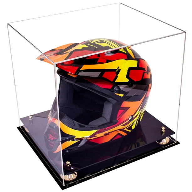 Deluxe Clear Acrylic Motorcycle Motocross or Nascar Racing Helmet