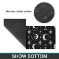 thumbnail image 6 of Black Moon Skull Pattern Kitchen Rugs Sets Of 2,Anti Fatigue Kitchen Mat Rugs Non Slip Washable,Decorative Kitchen Floor Mats for Kitchen,Sink,Laundry,17"x30"+17"x47", 6 of 7