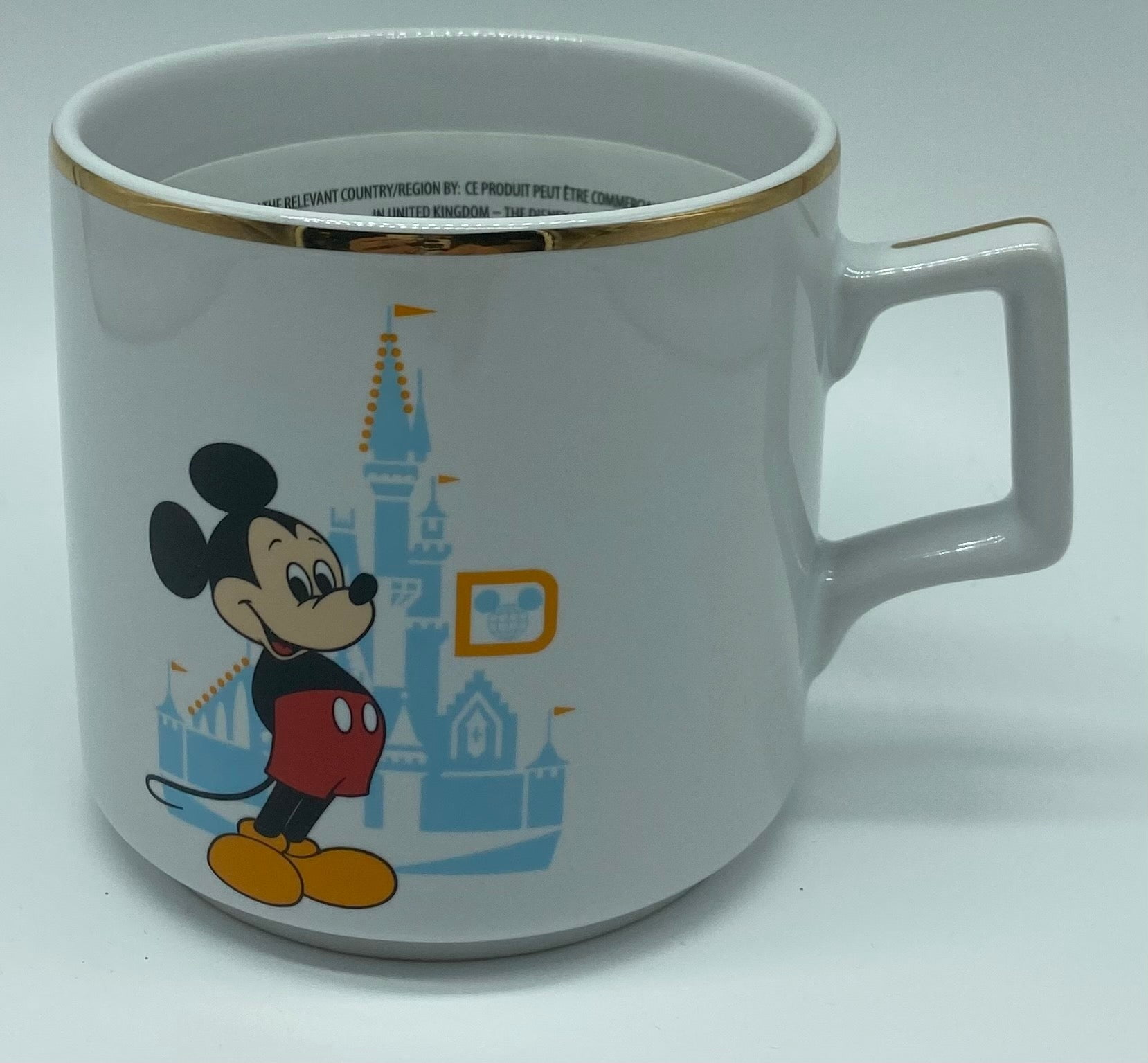 Disney Parks Walt Disney World Mickey Castle 11oz Coffee Mug New ...