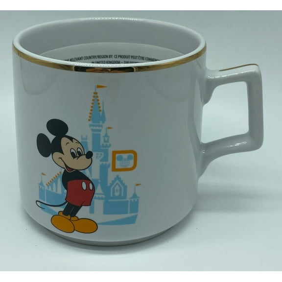 Disney Parks Walt Disney World Mickey Castle 11oz Coffee Mug New
