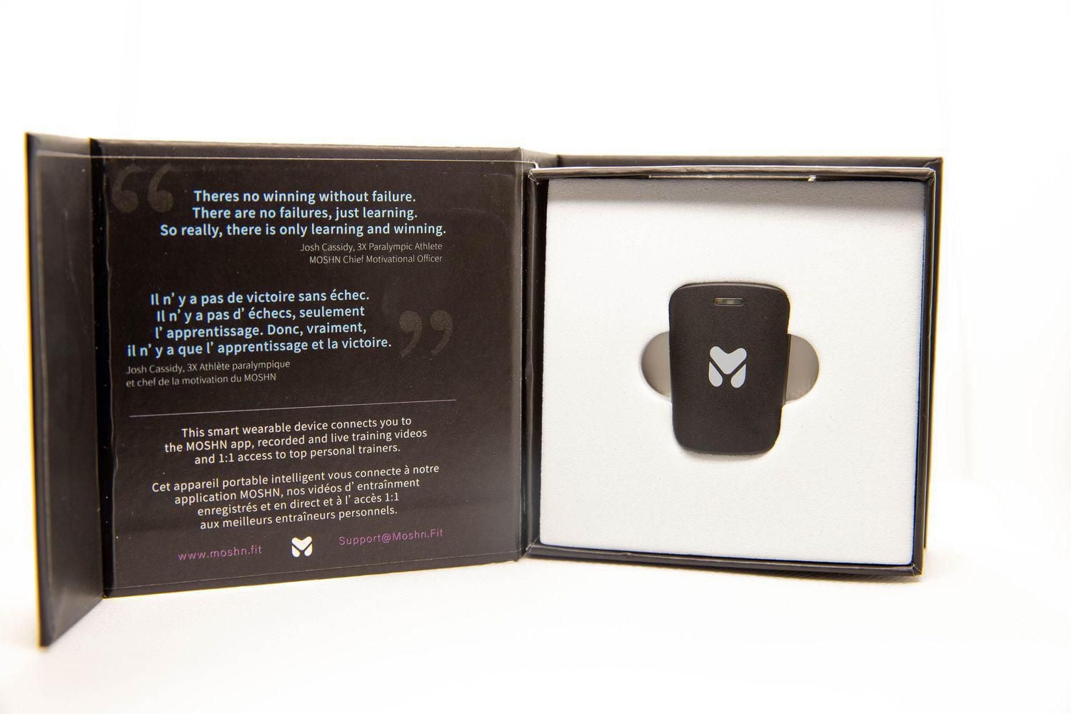 Appareil de fitness portable MOSHN MAX 2 avec application, coach et entraînement