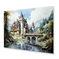 thumbnail image 2 of Designart "Castles captivate Stronghold IV" Architecture Metal Wall Art Prints, 2 of 5