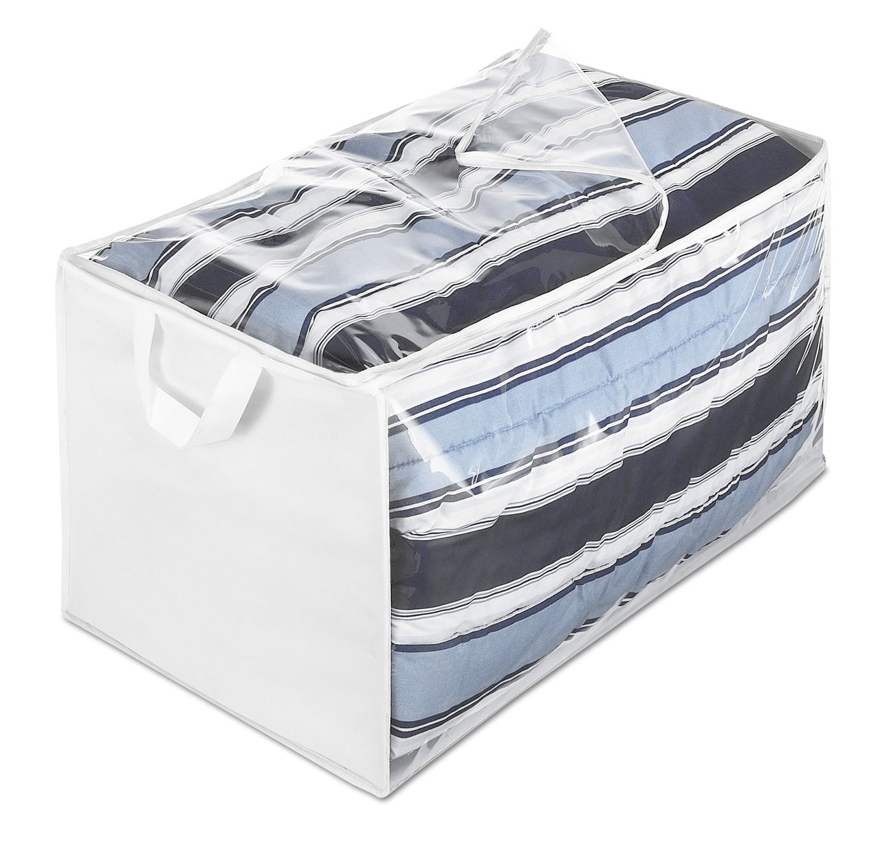 Whitmor Jumbo Storage Bags With Handles - Six Pack Closet Organizers