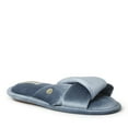 thumbnail image 3 of Dearfoams Women's Jules Shiny Velour Twist Vamp Slide Slippers, 3 of 6