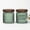 LIGHT GREEN / Acacia, variant on Just Cook Pink Textured Glass Canister Storage Containers with Acacia Lids, 500 ml, 2 Pack