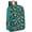 Dancing Dinosaurs, variant on 15 Inch Fun Printed Backpack with Front Zippered Pocket & Padded Adjustable Shoulder Straps in Seafaring Sharks