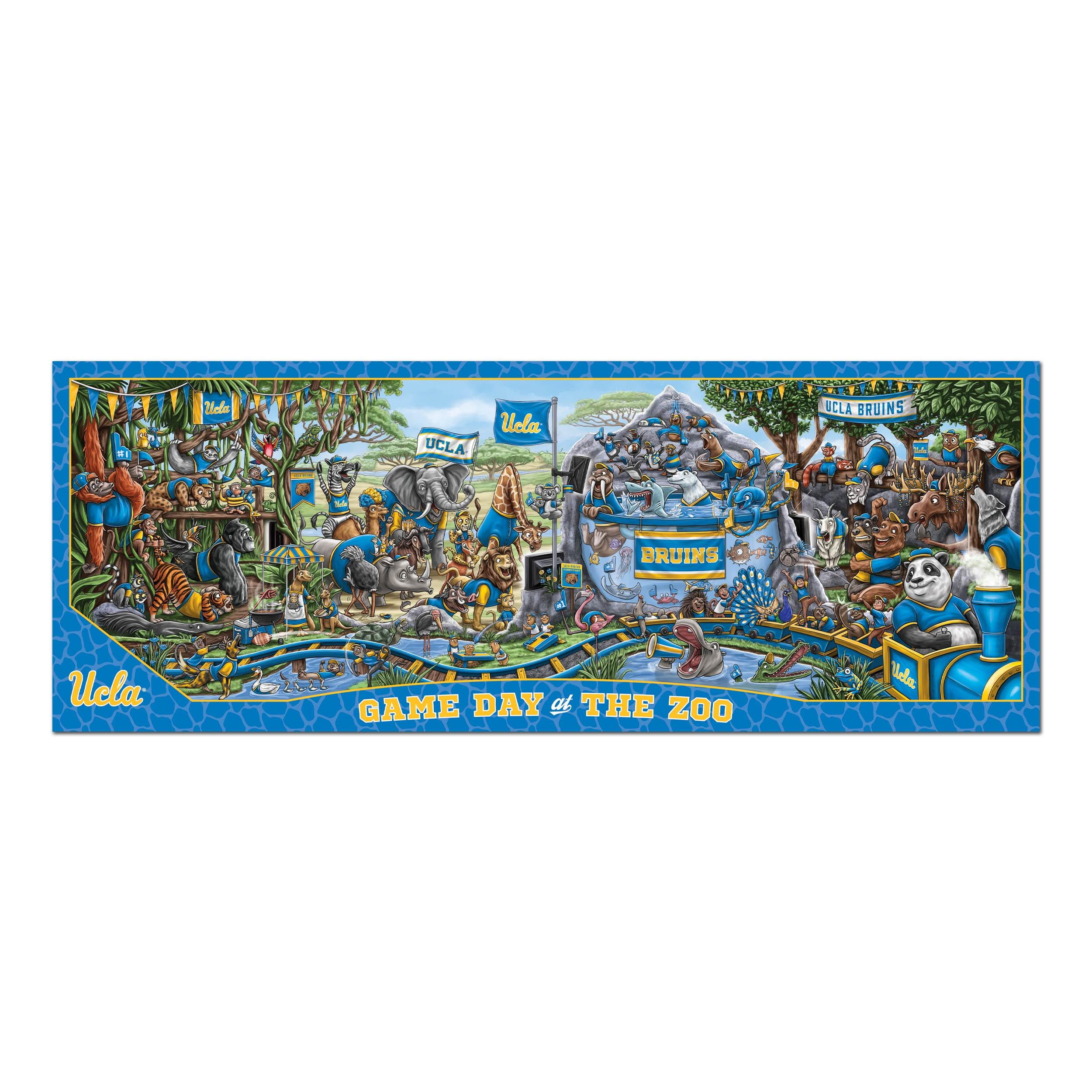 YouTheFan NCAA UCLA Bruins Game Day at the Zoo - 500 pc Puzzle
