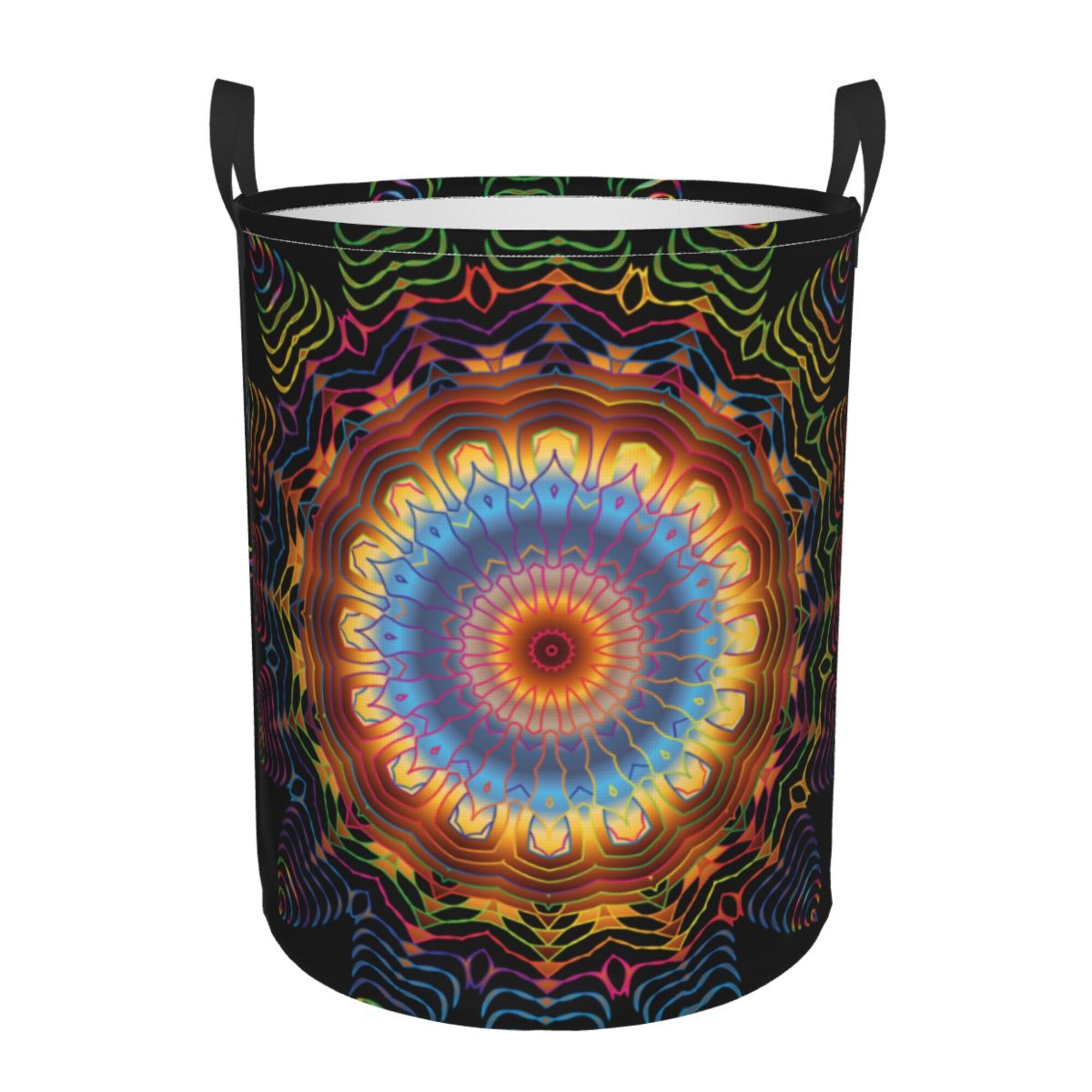 ZICANCN Colorful Prismatic Mandala Laundry Basket Organizer , Dirty
