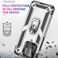 thumbnail image 3 of Funda de teléfono para Xiaomi Redmi 10C y Poco C40 de Uso Rudo Shockproof + Cristal 9D, 3 of 5