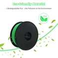 thumbnail image 4 of PLA 3D Printer Filament 1.75mm Dimensional Accuracy +/- 0.02mm 1kg(2.2lbs) Spool, Blue, 4 of 7