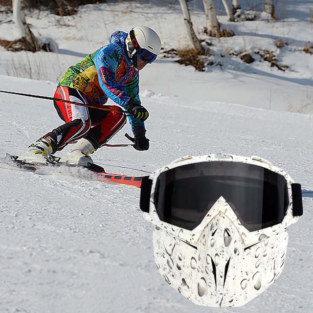 BKER Retro Vintage Goggles Motorcycle Off Road Racing Eyewear Ski Wind Goggles Riding Glasses