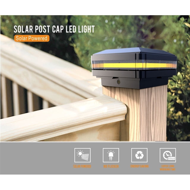 Faro Led Post Cap Luces Café Jardín Luz Exterior Pared Para Jardín Al Aire Libre Patio Inevent HA043800-01