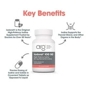 Optimox Iodoral 50 mg - Iodine & Potassium Iodide Supplement for Thyroid & Immune System Support- Non-GMO & Gluten-Free - 90 Servings - 90 Count